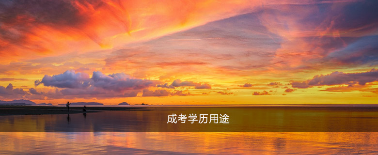 成考學歷用途