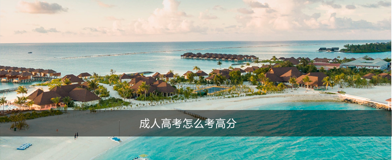 成人高考怎么考高分