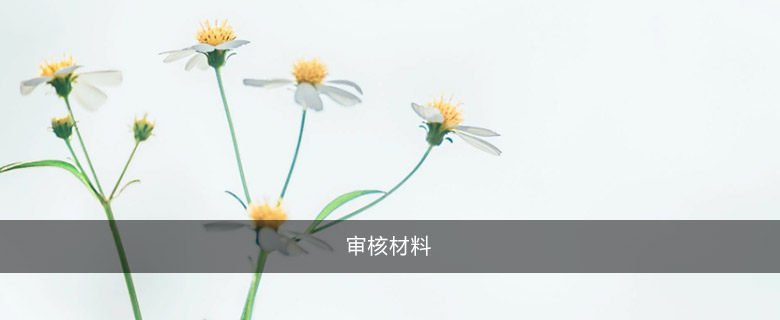 審核材料